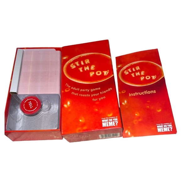 Stir The Pot Adult Party Game From The Makers Of What Do You Meme? J10 - Picture 3 of 4